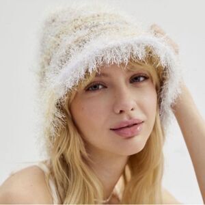 Urban Outfitters Beige Multi Crochet
Bucket Hat